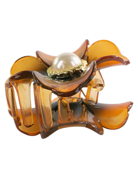 Klamra do Włosów KWIATEK Z PERŁĄ  KWIAT Lolita Akcesoria 6 cm