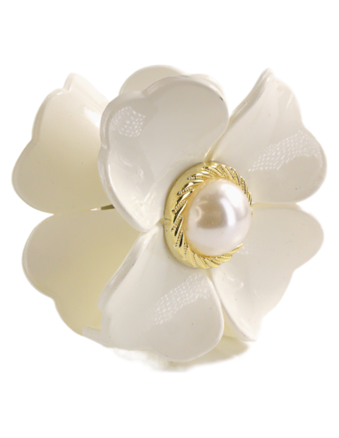 Klamra do Włosów KWIATEK Z PERŁĄ  KWIAT Lolita...