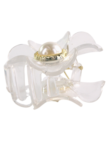 Klamra do Włosów KWIATEK Z PERŁĄ  KWIAT Lolita...