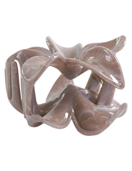 Klamra do Włosów HAWAJSKI KWIAT KWIATEK ECARLA Lolita Akcesoria 6 cm