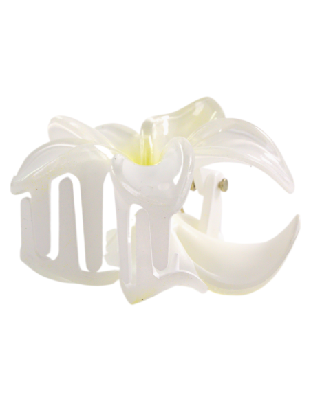 Klamra do Włosów HAWAJSKI KWIAT KWIATEK ECARLA Lolita Akcesoria 6 cm