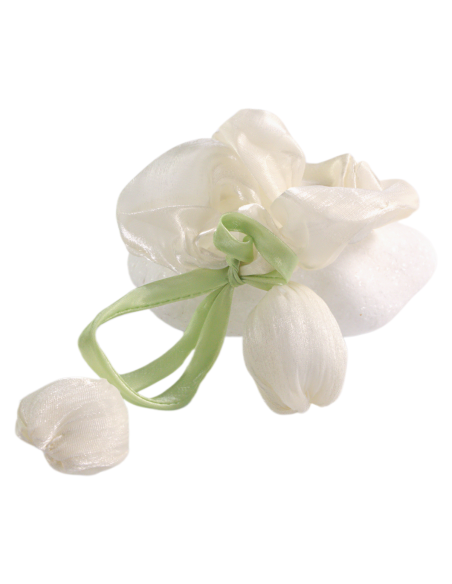 Gumka do włosów Scrunchie Gumka do włosów DLA DZIECKA TULIPANY LOLITA