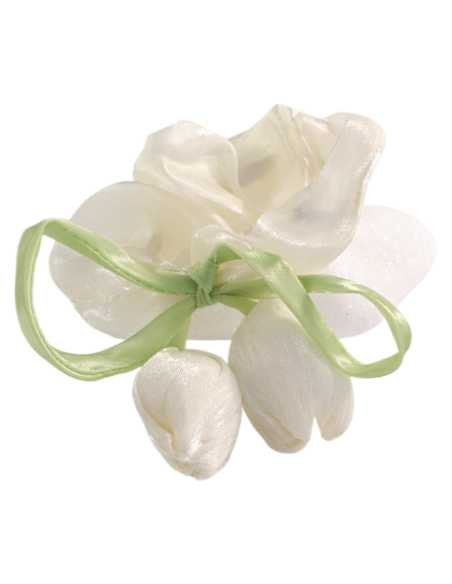 Gumka do włosów Scrunchie Gumka do włosów DLA DZIECKA TULIPANY LOLITA