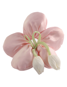 Gumka do włosów Scrunchie PUCHOWA KWIATEK Gumka do włosów...