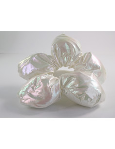 Gumka do włosów Scrunchie PUCHOWA KWIATEK Gumka do włosów... 2