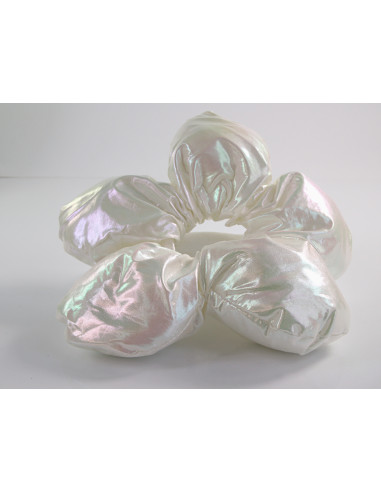 Gumka do włosów Scrunchie PUCHOWA KWIATEK Gumka...