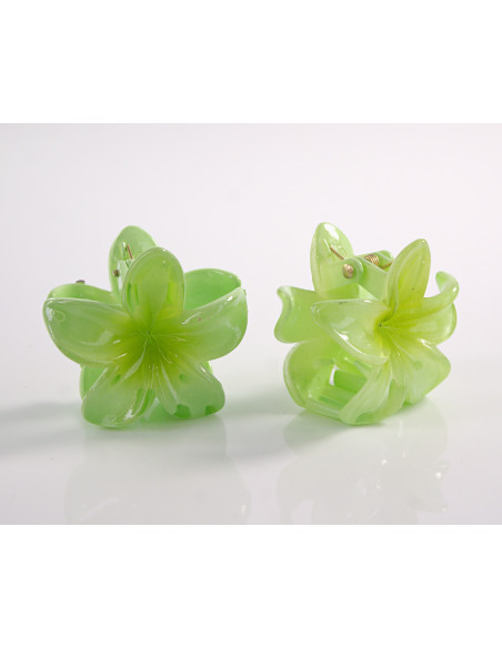 Klamra do Włosów HAWAJSKI KWIATEK ECARLA Lolita Akcesoria 3 cm  2 SZTUKI