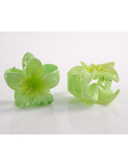 Klamra do Włosów HAWAJSKI KWIATEK ECARLA Lolita Akcesoria 3 cm  2 SZTUKI