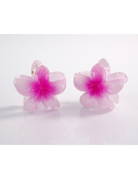 Klamra do Włosów HAWAJSKI KWIATEK ECARLA Lolita Akcesoria 3 cm  2 SZTUKI