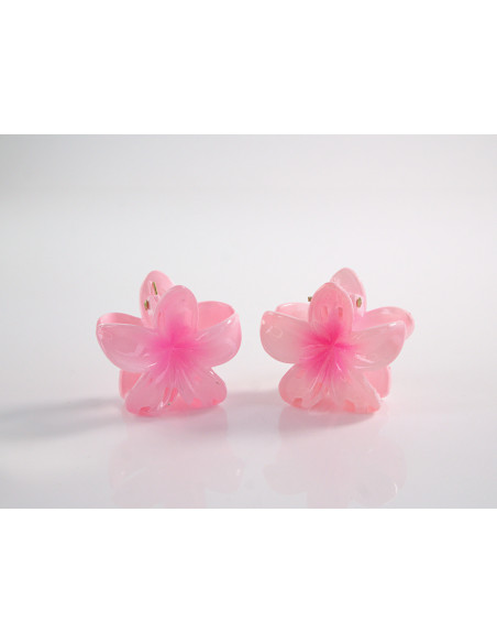 Klamra do Włosów HAWAJSKI KWIATEK ECARLA Lolita Akcesoria 3 cm  2 SZTUKI