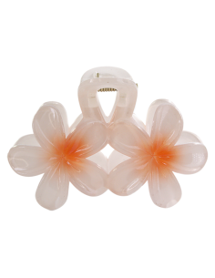 Klamra do Włosów HAWAJSKI PODWÓJNY KWIATEK  ECARLA Lolita...