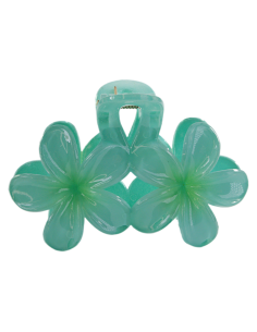 Klamra do Włosów HAWAJSKI PODWÓJNY KWIATEK  ECARLA Lolita...