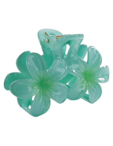 Klamra do Włosów HAWAJSKI PODWÓJNY KWIATEK...