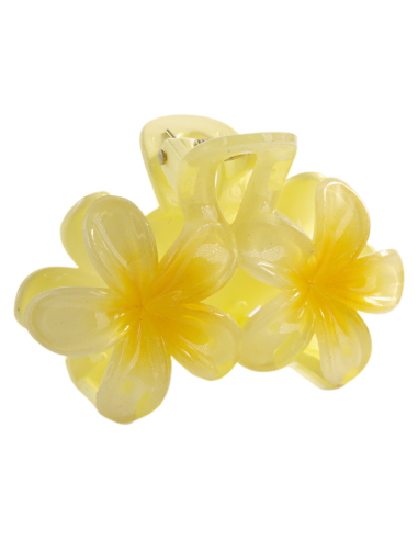 Klamra do Włosów HAWAJSKI PODWÓJNY KWIATEK...