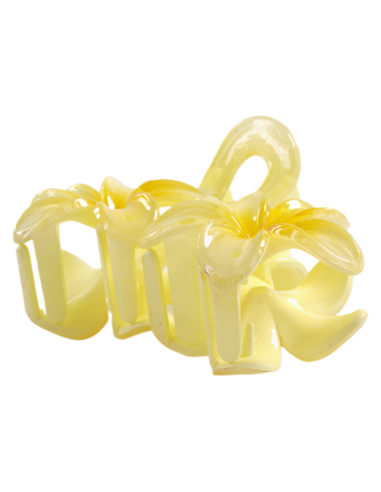 Klamra do Włosów HAWAJSKI PODWÓJNY KWIATEK...