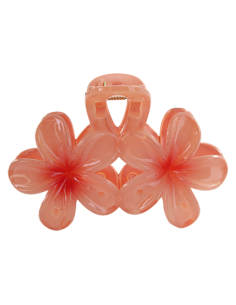 Klamra do Włosów HAWAJSKI PODWÓJNY KWIATEK  ECARLA Lolita...