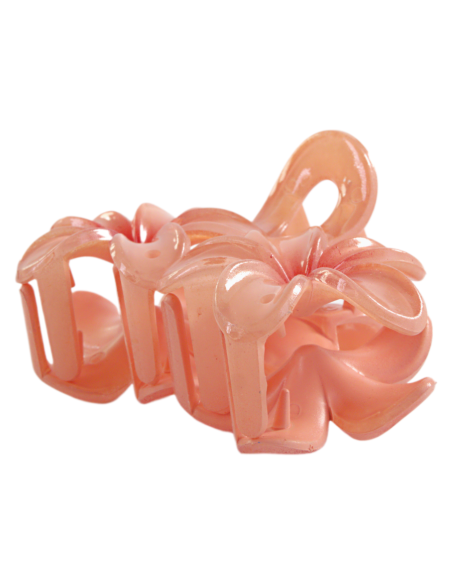 Klamra do Włosów HAWAJSKI PODWÓJNY KWIATEK  ECARLA Lolita Akcesoria 8 cm