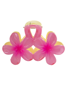 Klamra do Włosów HAWAJSKI PODWÓJNY KWIATEK  ECARLA Lolita... 2