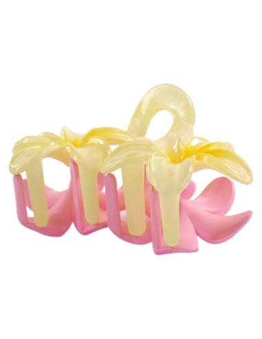 Klamra do Włosów HAWAJSKI PODWÓJNY KWIATEK...