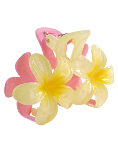 Klamra do Włosów HAWAJSKI PODWÓJNY KWIATEK...