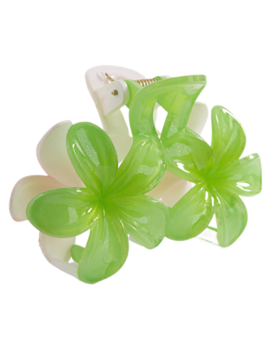 Klamra do Włosów HAWAJSKI PODWÓJNY KWIATEK...