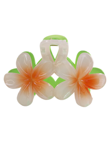 Klamra do Włosów HAWAJSKI PODWÓJNY KWIATEK...