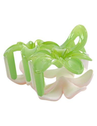 Klamra do Włosów HAWAJSKI PODWÓJNY KWIATEK...