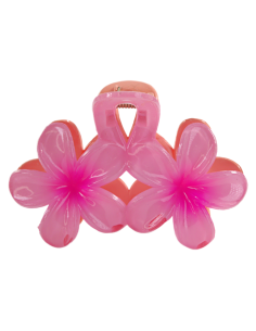 Klamra do Włosów HAWAJSKI PODWÓJNY KWIATEK  ECARLA Lolita...