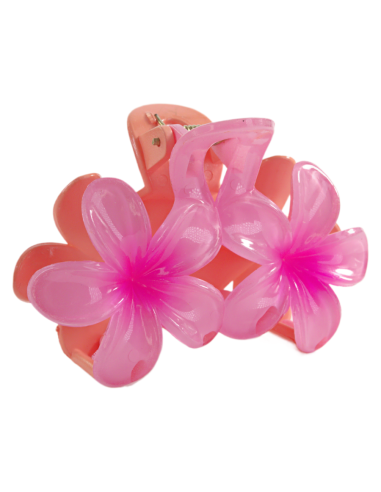 Klamra do Włosów HAWAJSKI PODWÓJNY KWIATEK...