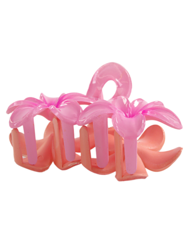 Klamra do Włosów HAWAJSKI PODWÓJNY KWIATEK...