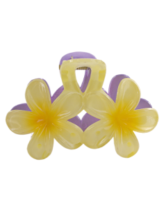 Klamra do Włosów HAWAJSKI PODWÓJNY KWIATEK  ECARLA Lolita... 2