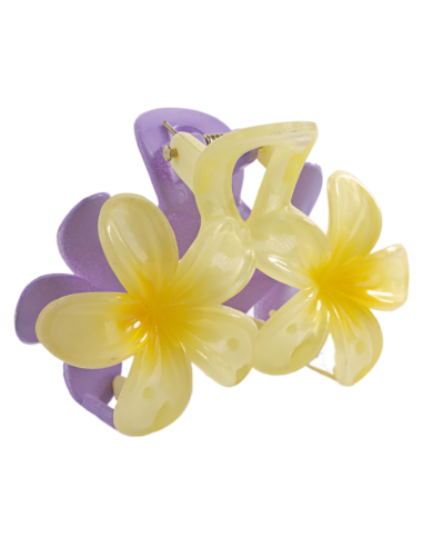 Klamra do Włosów HAWAJSKI PODWÓJNY KWIATEK...