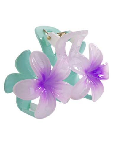 Klamra do Włosów HAWAJSKI PODWÓJNY KWIATEK...