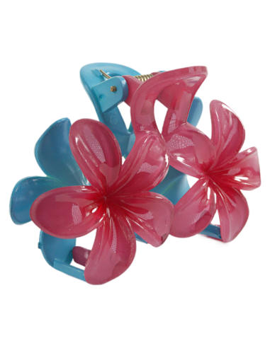 Klamra do Włosów HAWAJSKI PODWÓJNY KWIATEK...
