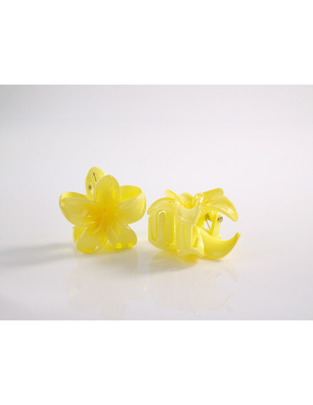 Klamra do Włosów HAWAJSKI KWIATEK ECARLA Lolita Akcesoria 3 cm  2 SZTUKI