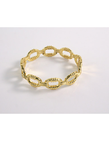 BRANSOLETKA  na rękę złota stal chirurgiczna...