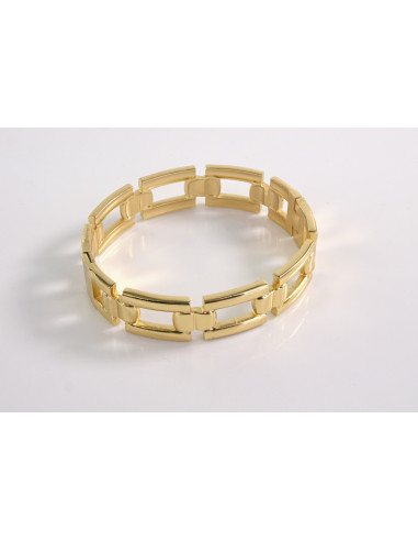 BRANSOLETKA  na rękę złota stal chirurgiczna...