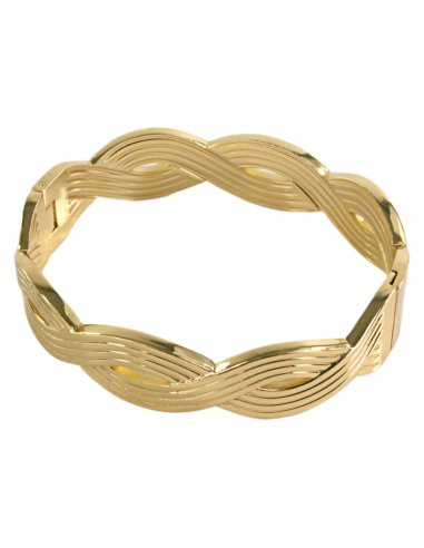 BRANSOLETKA  na rękę złota stal chirurgiczna...