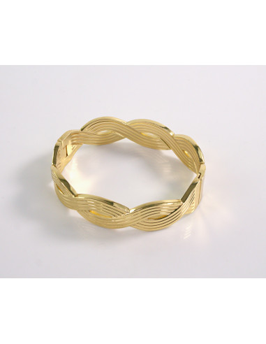 BRANSOLETKA  na rękę złota stal chirurgiczna...