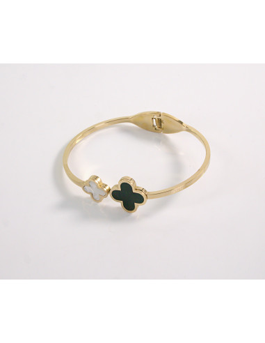 BRANSOLETKA  na rękę złota stal chirurgiczna...