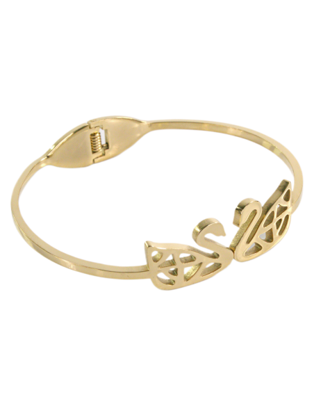 BRANSOLETKA  na rękę złota stal chirurgiczna Lolita Akcesoria