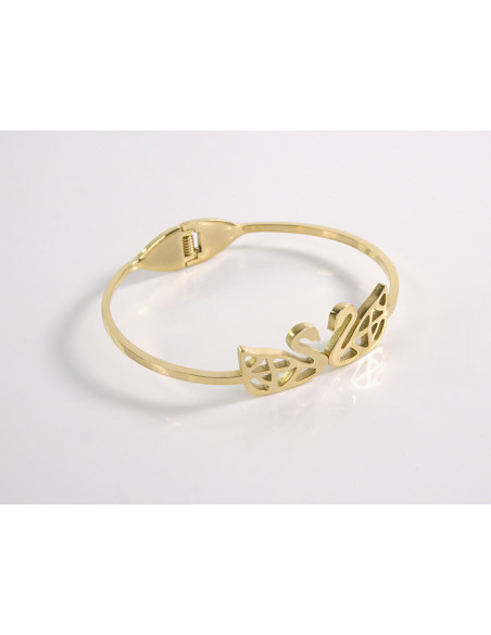 BRANSOLETKA  na rękę złota stal chirurgiczna Lolita Akcesoria