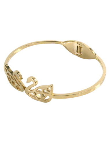 BRANSOLETKA  na rękę złota stal chirurgiczna...