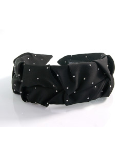 OPASKA do Włosów NATURA CZARNY MARSZCZONA Z DŻETAMI...