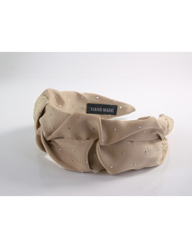 OPASKA do Włosów NATURA BEŻOWY MARSZCZONA Z...