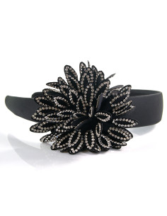 OPASKA do Włosów WIECZOROWA FASCYNATOR BŁYSK KWIAT Lolita...