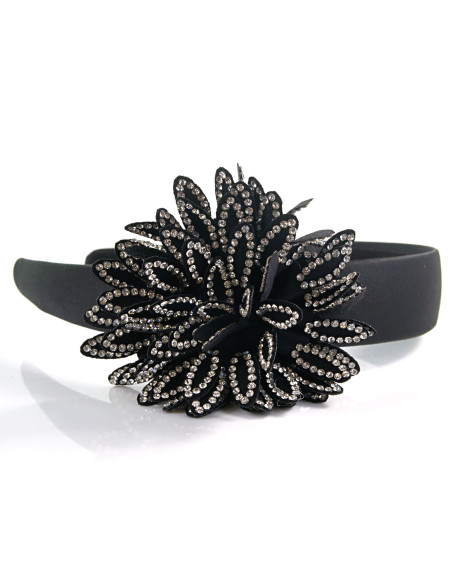 OPASKA do Włosów WIECZOROWA FASCYNATOR BŁYSK KWIAT Lolita Akcesoria
