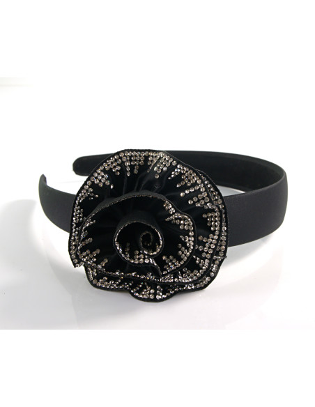 OPASKA do Włosów WIECZOROWA FASCYNATOR BŁYSK KWIAT Lolita Akcesoria