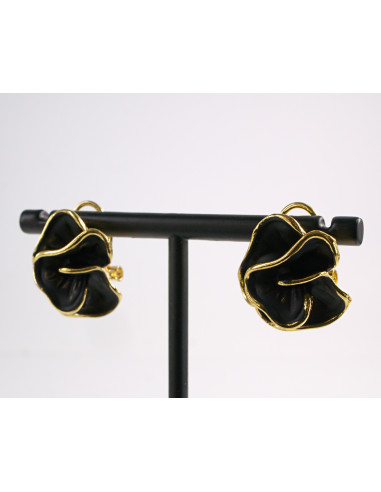 Kolczyki  Asymetryczne  CZARNY LOLITA AKCESORIA...