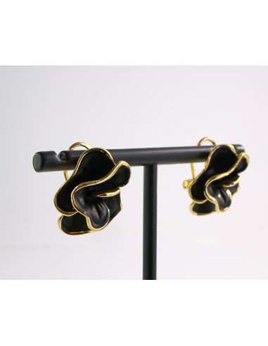 Kolczyki  Asymetryczne  CZARNY LOLITA AKCESORIA...